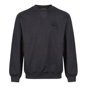 Iron Mountain Mens Fleece Crew Neck Sweatshirt / Charcoal Grey